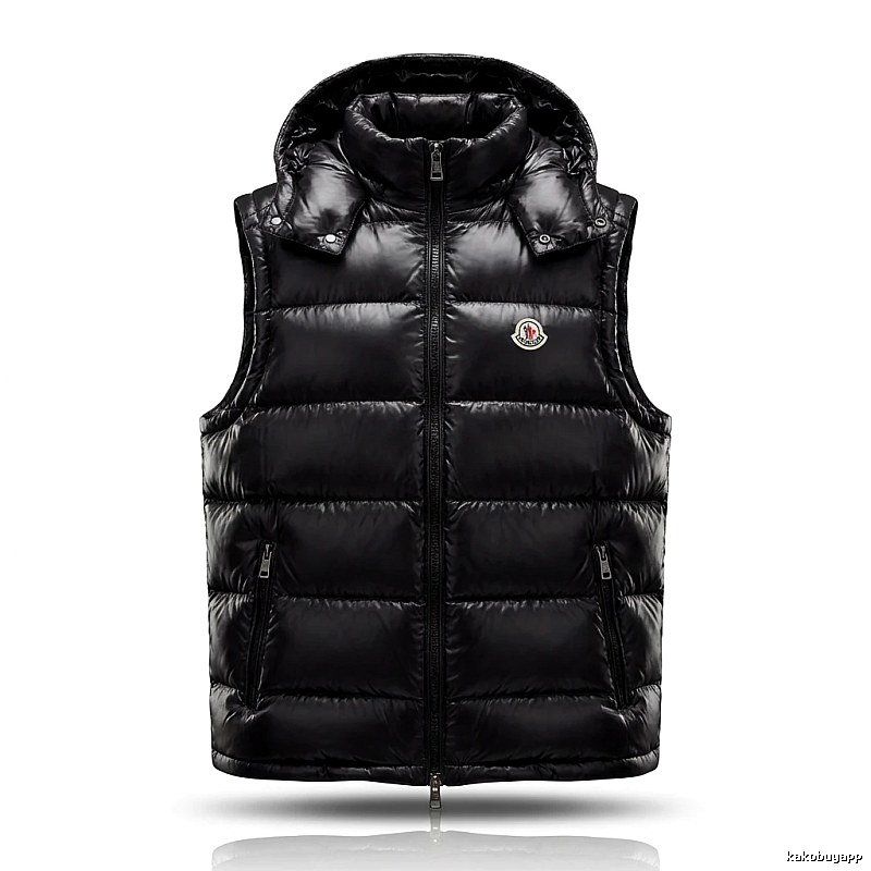 Moncler Black Trendy and Cool Down Vest