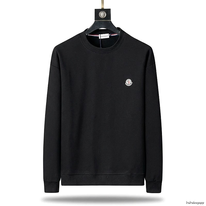Moncler classic simple black sweatshirt
