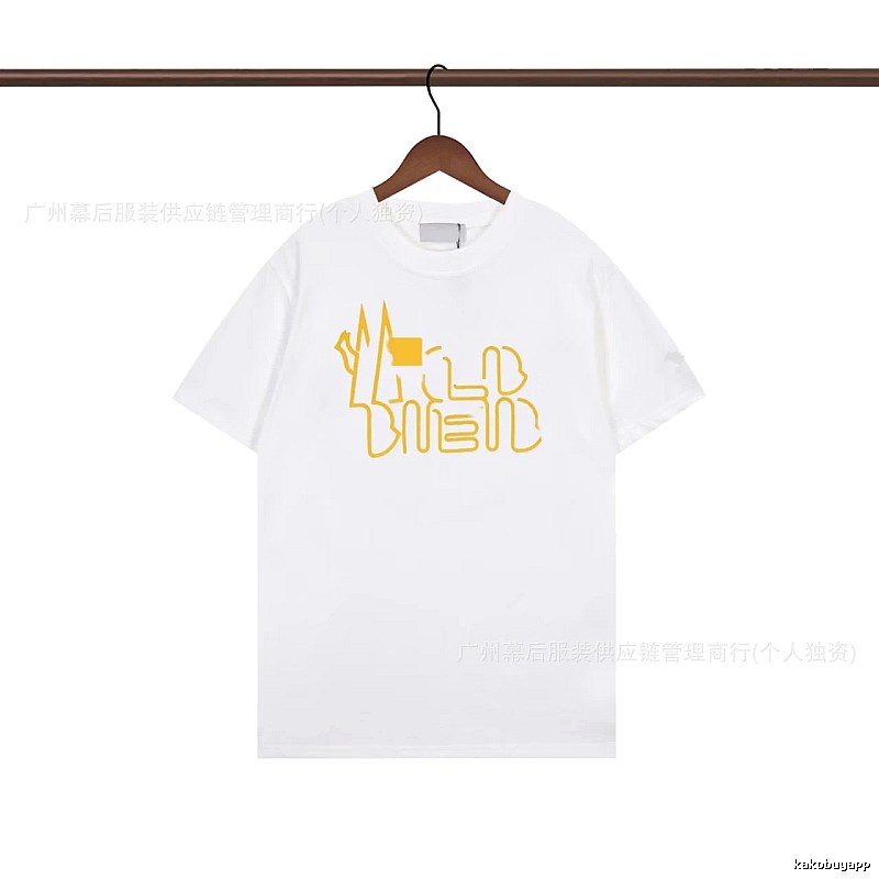 Moncler Line Sketch Print Casual Style White T-Shirt