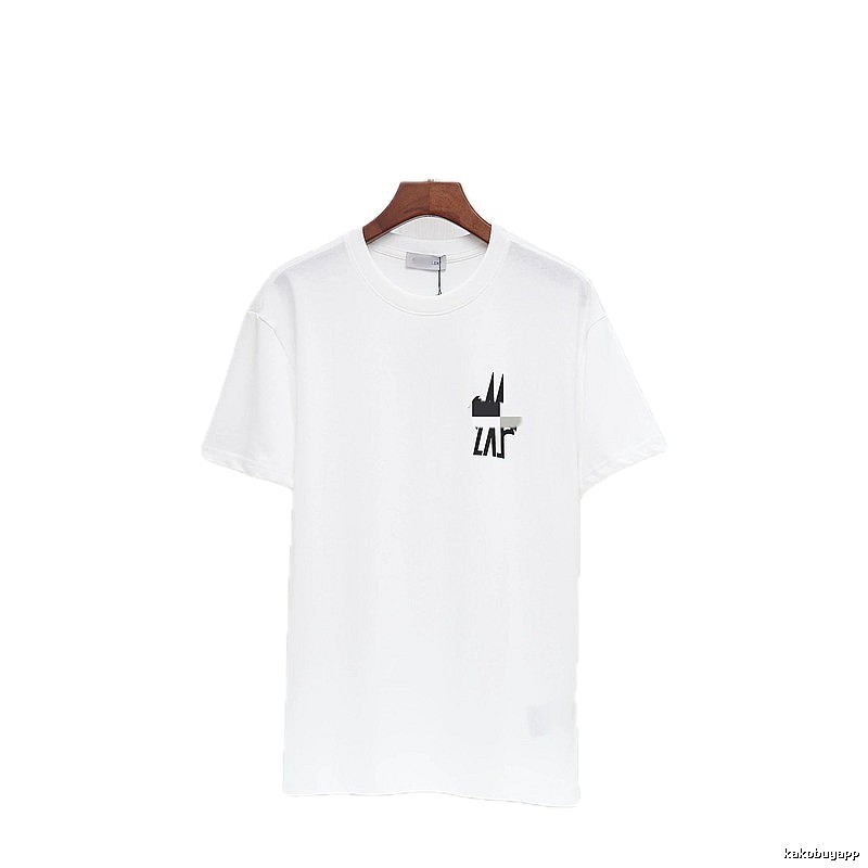 Moncler Printed Casual-style White Short-sleeve T-shirt