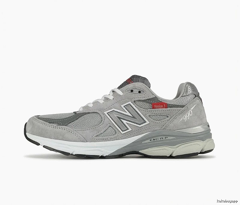New Balance 990 Series Retro Style Grey Shoes