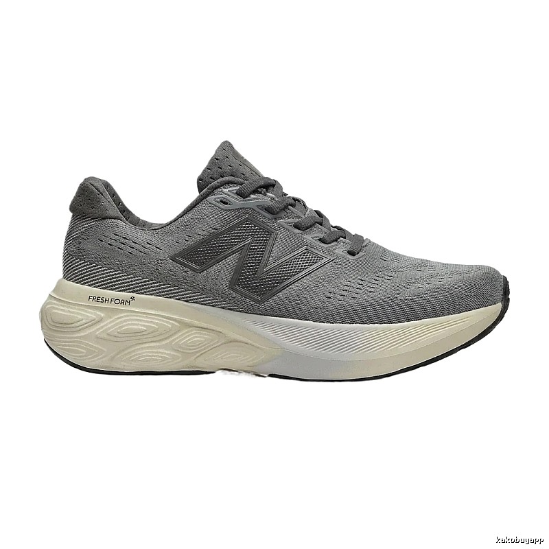 New Balance casual-style gray running shoes