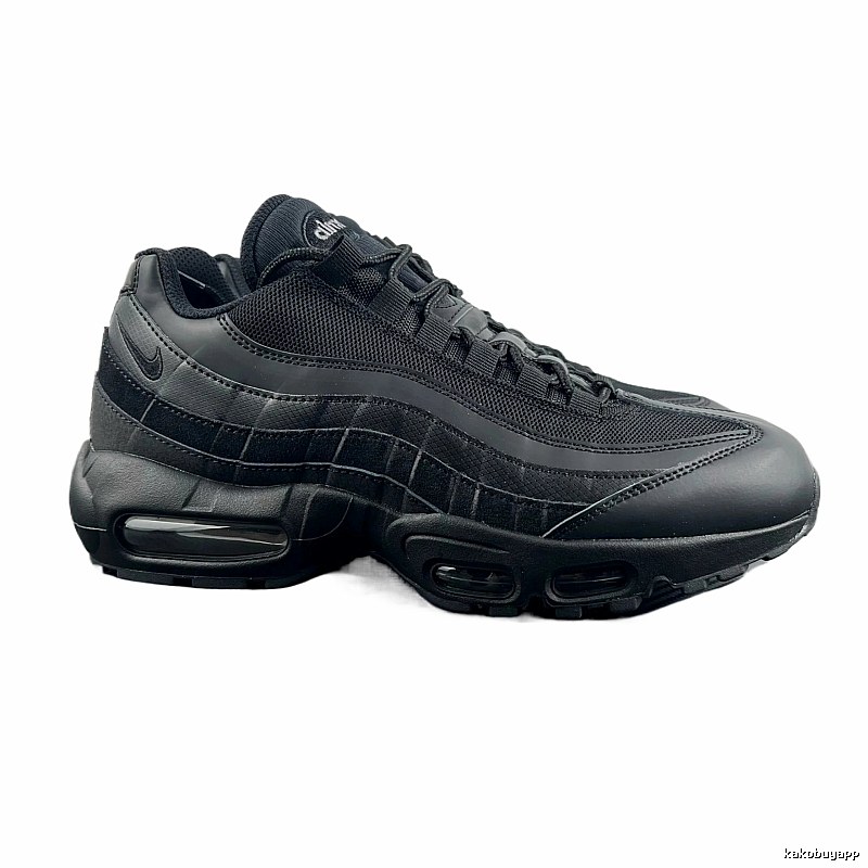 Nike Air Max 95 black trendy sports shoes