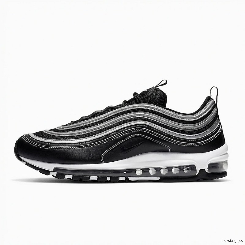 Nike Air Max 97 Black and White Trendy Sneakers