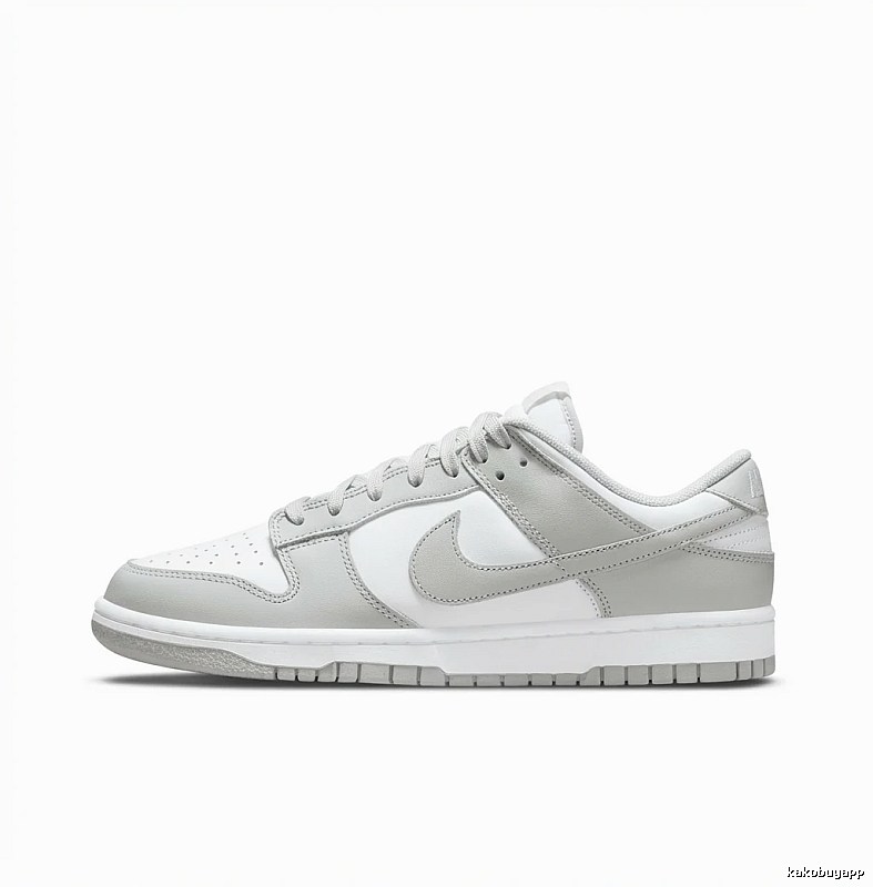 Nike Dunk simple style gray and white shoes