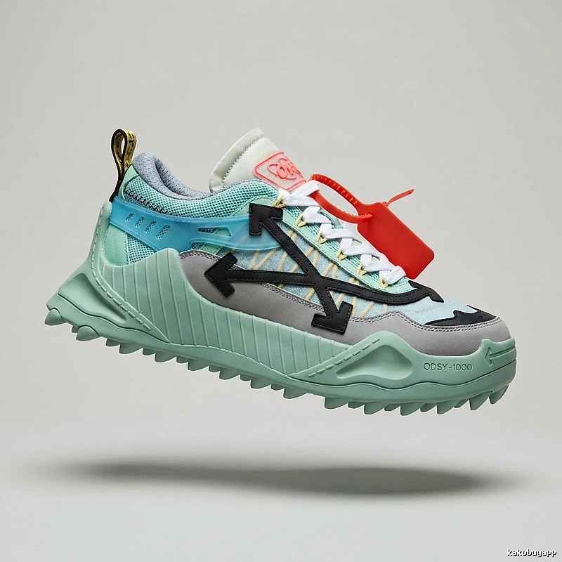 Off-White DDSY - 1000 Light Green - Grey Trendy Shoes