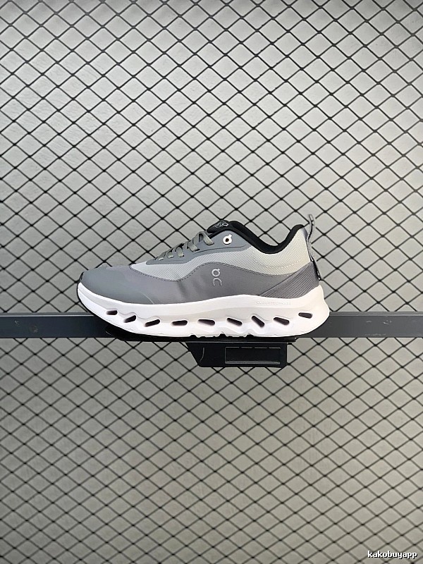On Gray Sculpted Cushioning Cloud Runners