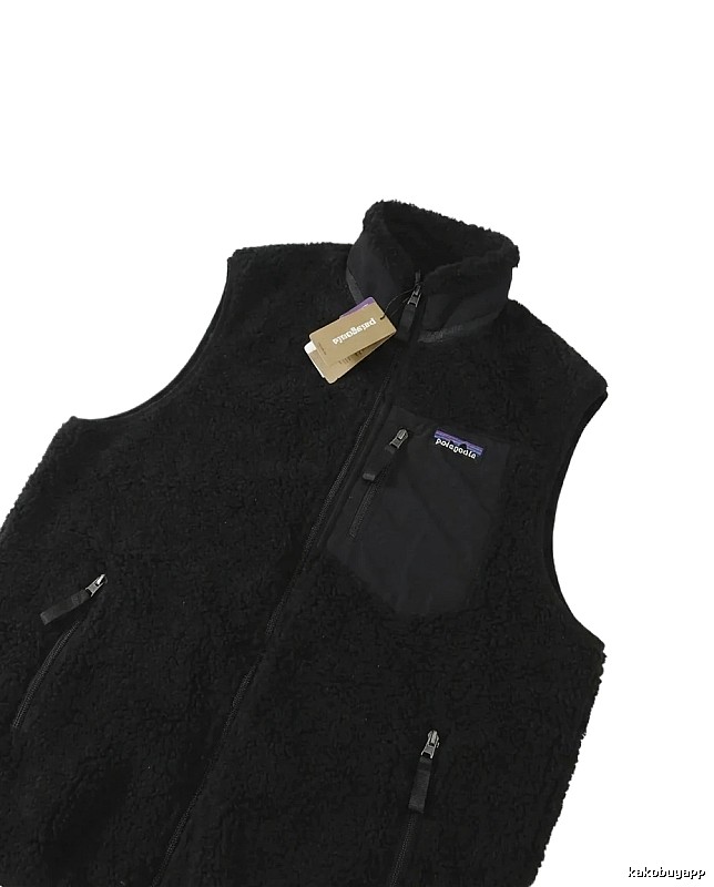Patagonia Fleece Black Vest