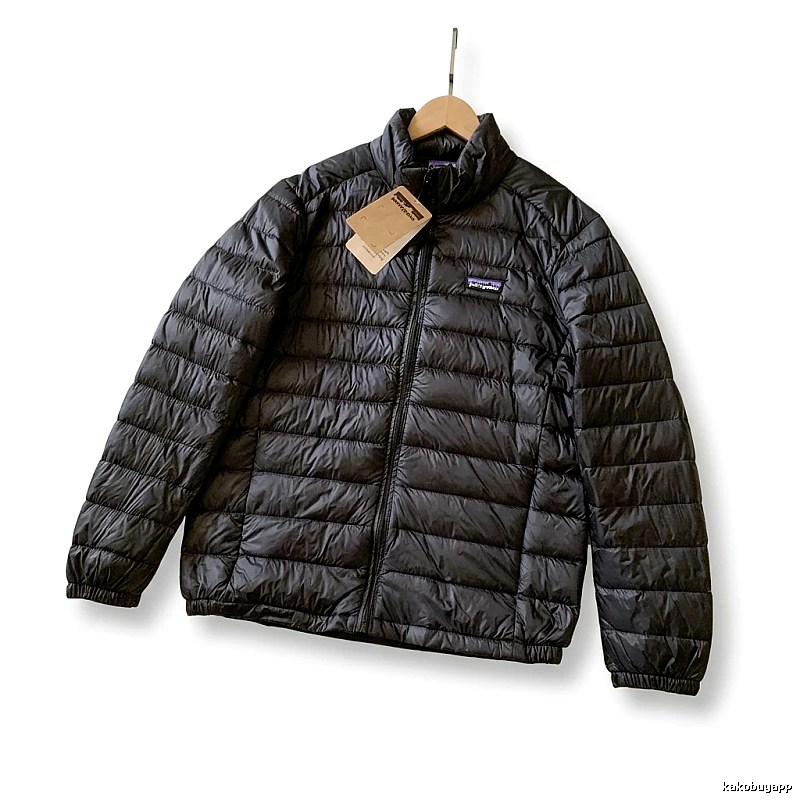 Patagonia lightweight and warm black down jacket