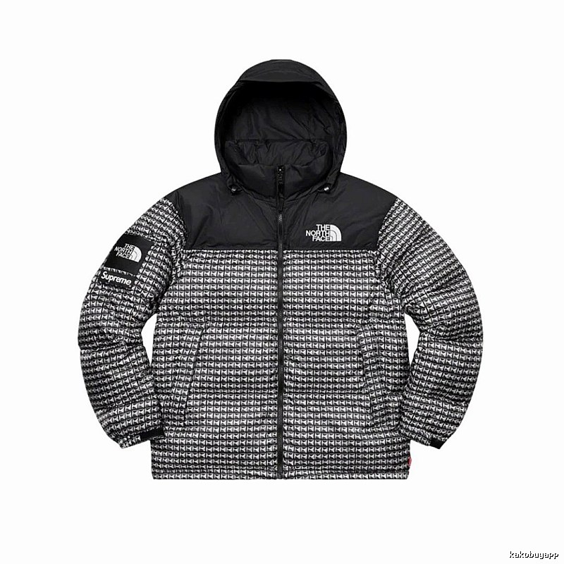 Pattern Logo The North Face Puffer Jacket for Photo Ready Looks
