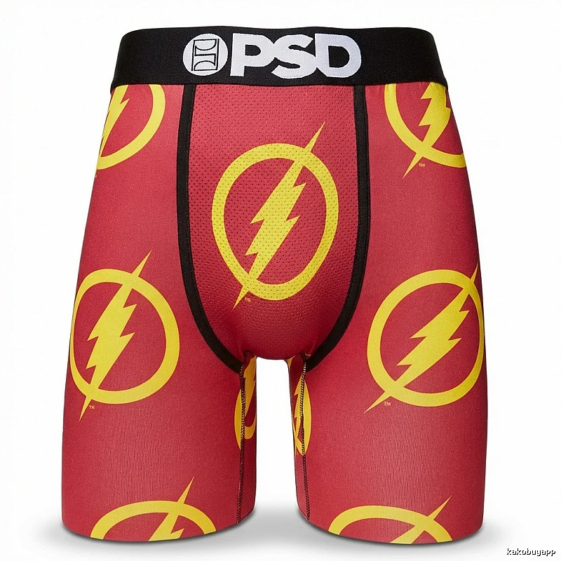 PSD Lightning Series Red Trendy Pants