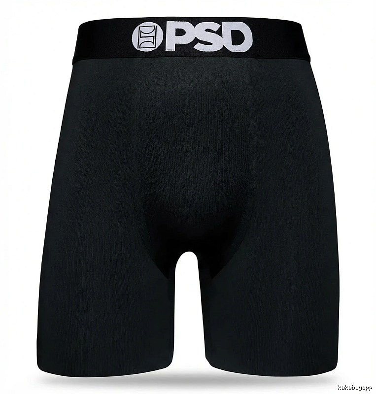 PSD Men's Simple Style Black Shorts