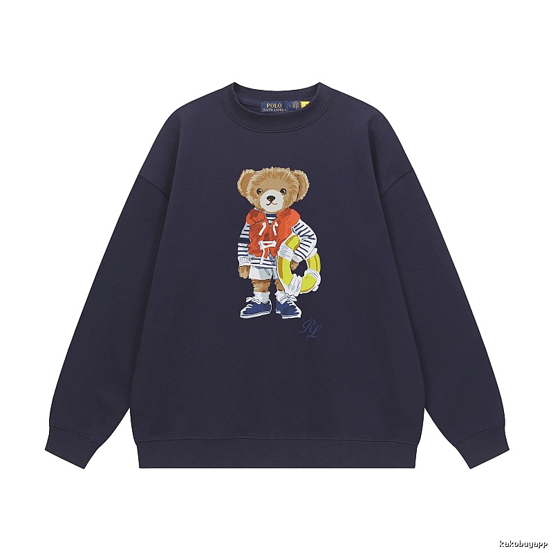 Ralph Lauren Bear Navy-style Sweatshirt