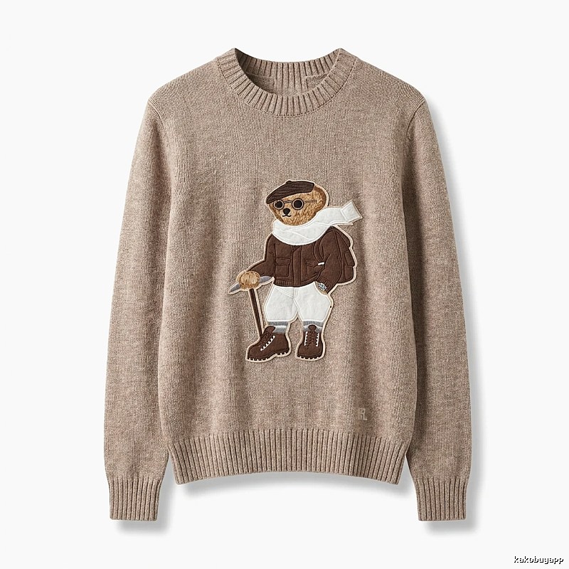 Ralph Lauren Bear Retro Style Sweater