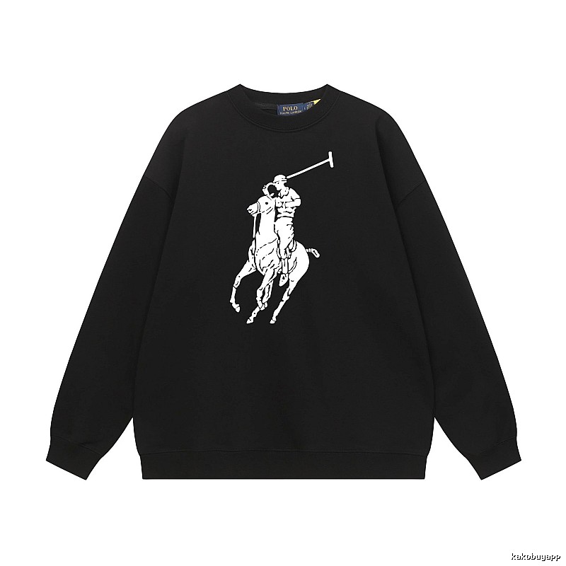 Ralph Lauren black trendy brand polo shirts