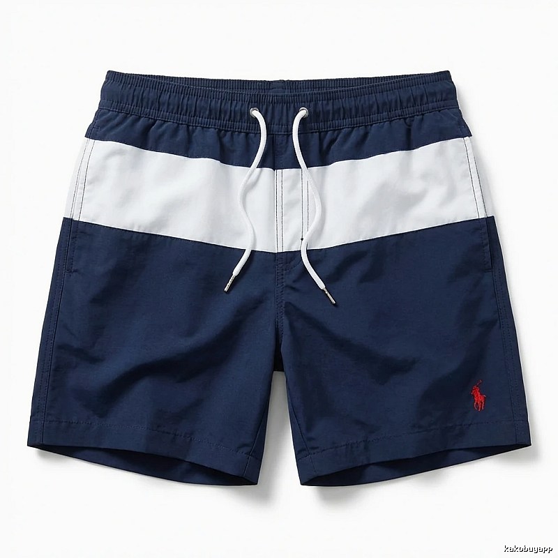 Ralph Lauren classic color-blocking shorts
