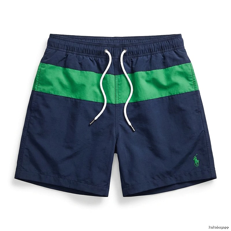 Ralph Lauren Color-Block Casual Shorts