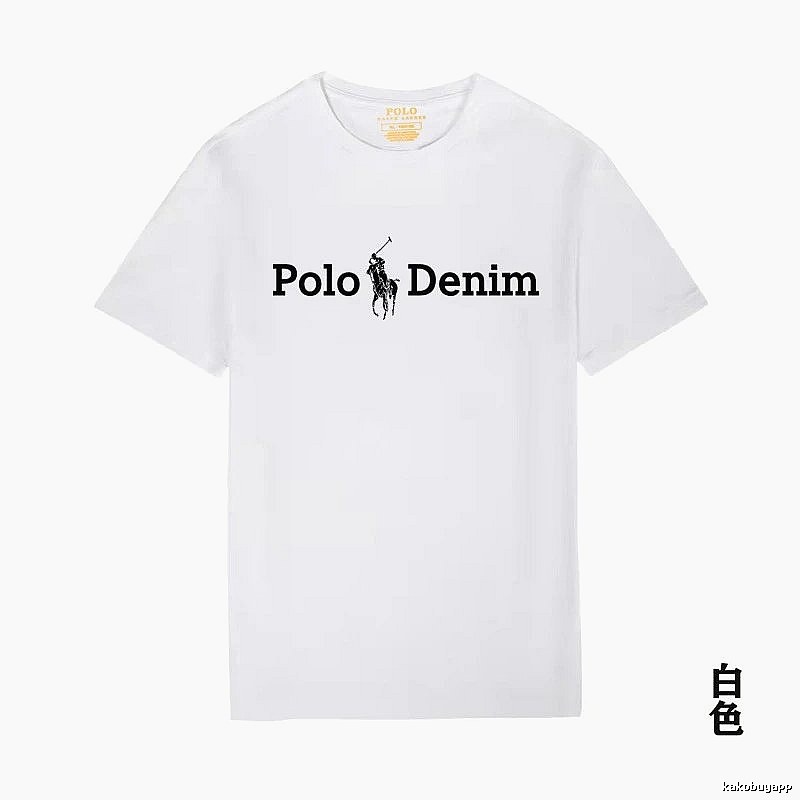Ralph Lauren Polo Denim White T-shirt