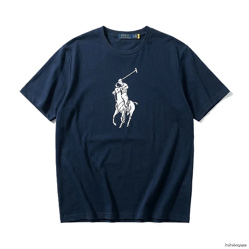 Ralph Lauren Polo Navy Blue Trendy T-shirt