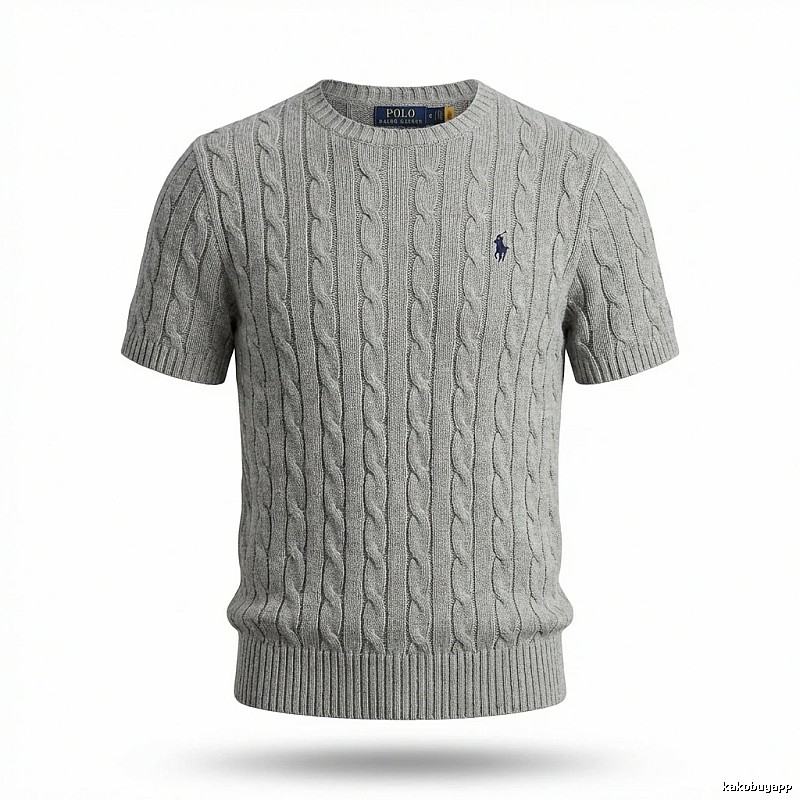 Ralph Lauren Polo Series Grey Knitted Sweater
