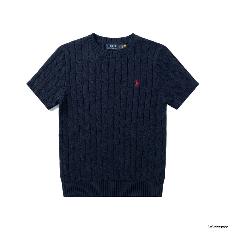 Ralph Lauren Polo Series Vintage Navy Blue Knitted Sweater