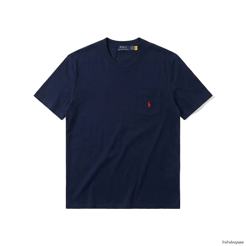 Ralph Lauren Polo simple navy blue T-shirt