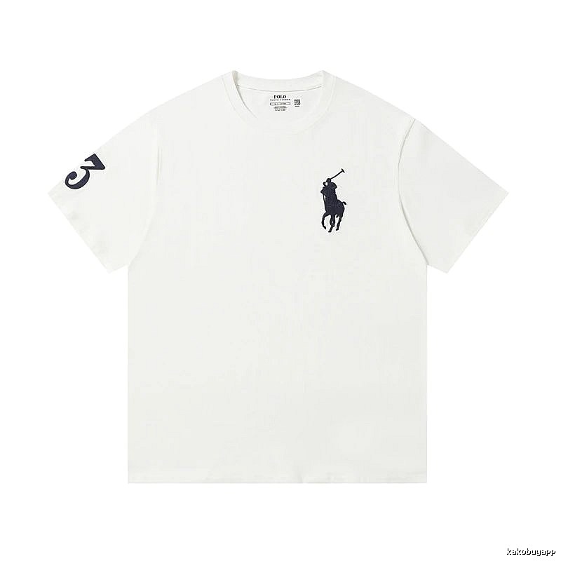 Ralph Lauren Polo-style white T-shirt