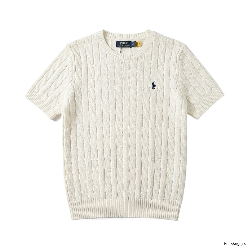 Ralph Lauren Polo White Knitted Sweater
