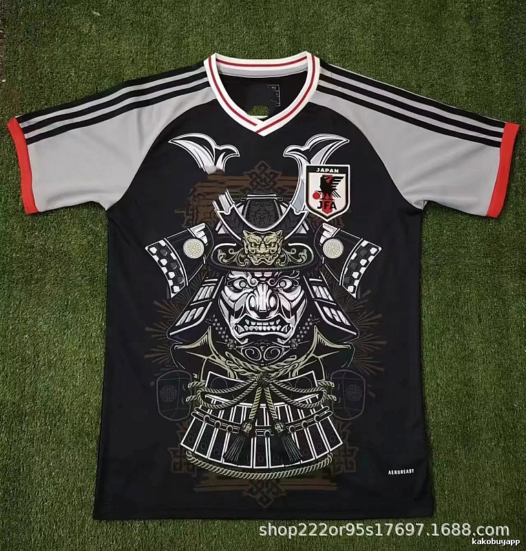 Real Madrid Black Dragon Soccer Jersey Clean Finish