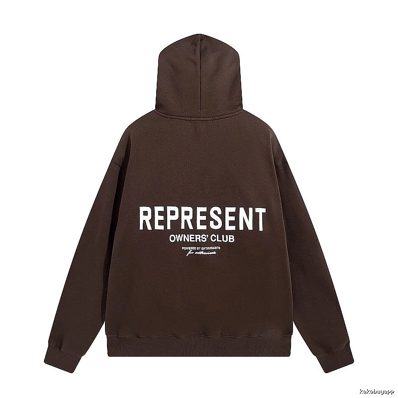Represent Lightweight Owners Club hoodie Navy Large Represent for Trend Styling