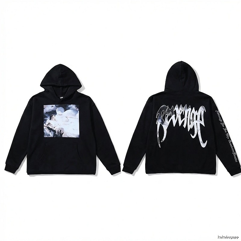 Revenge dark style black hoodie