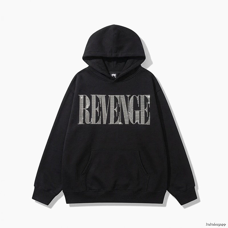 Revenge Letter Wind Black Hoodie