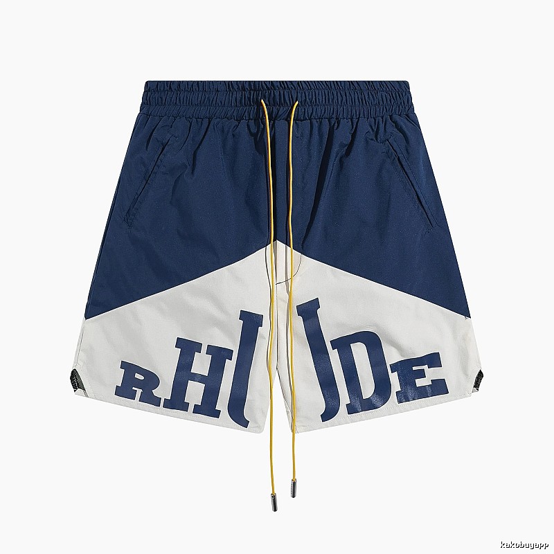 RHUDE Color - Blocking Sports Shorts