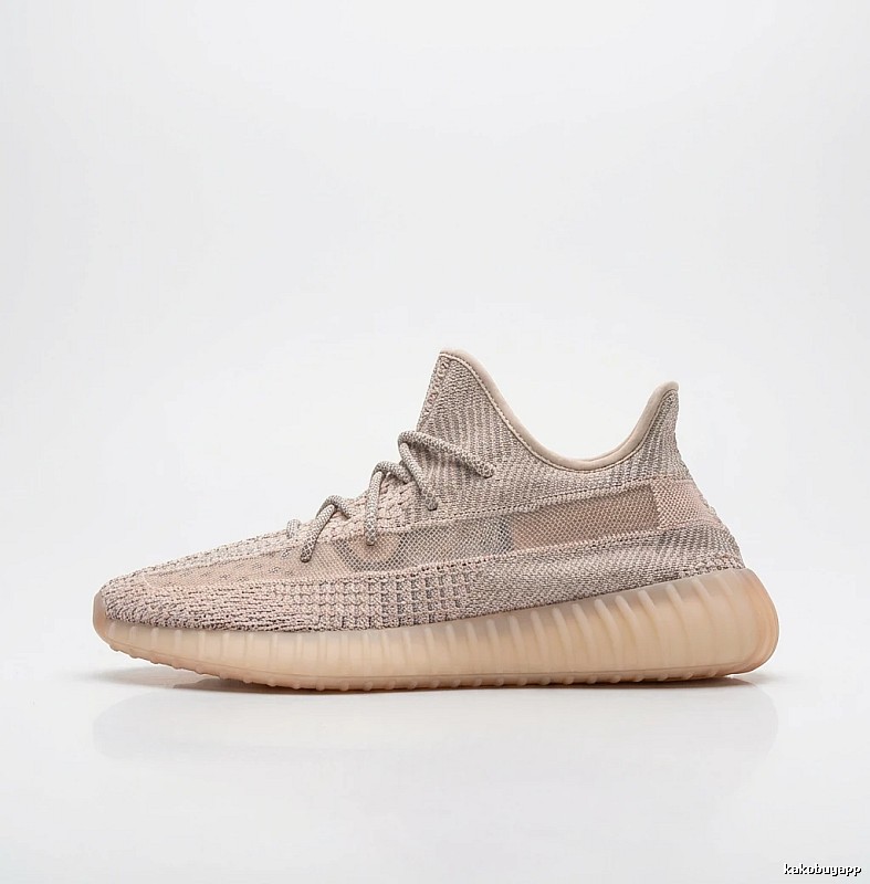 Simple-style gray Yeezy 350 shoes