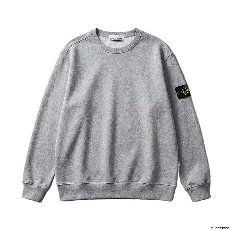 Stone Island basic grey sweatshirt