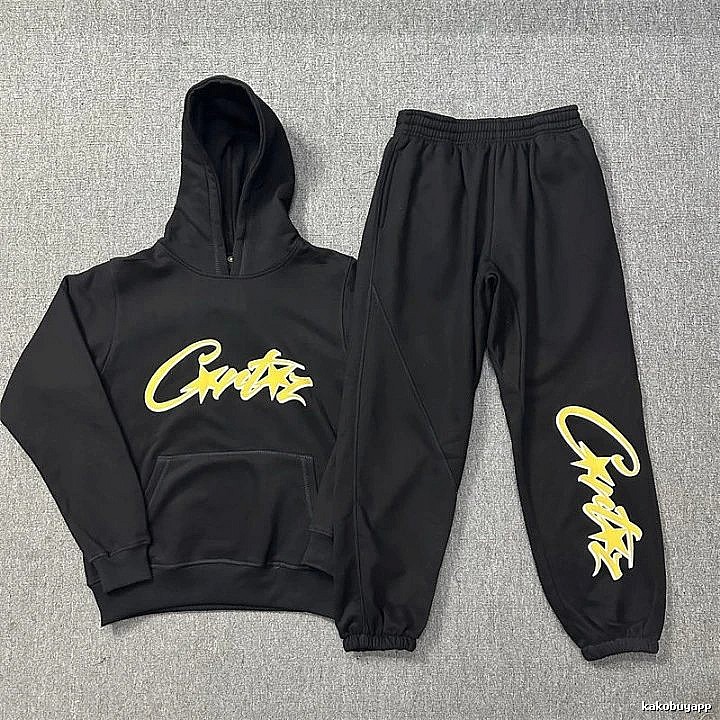 Stussy Black Tracksuit Set Bold Graphic Logo