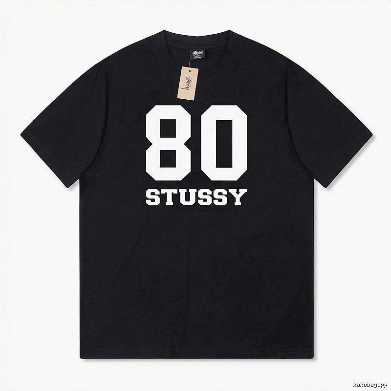 Stussy digital style black T-shirt