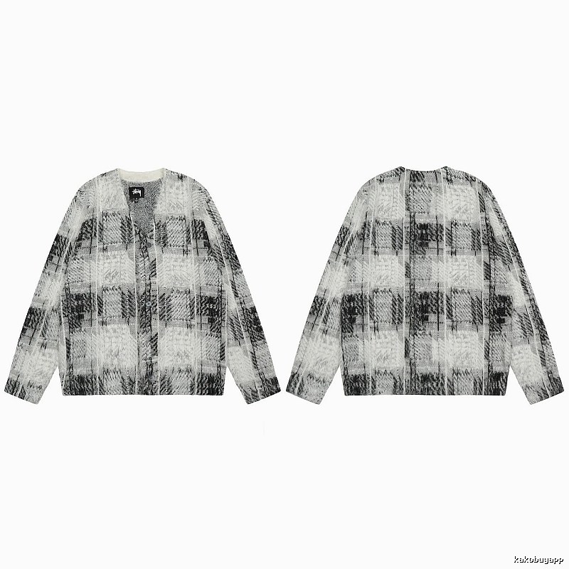 Stussy Gray Swirl Graphic SweatShirt Gift Ready