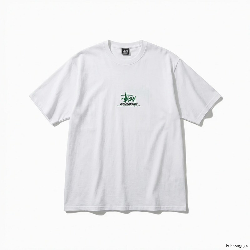 Stussy International Series Simple White T-shirt