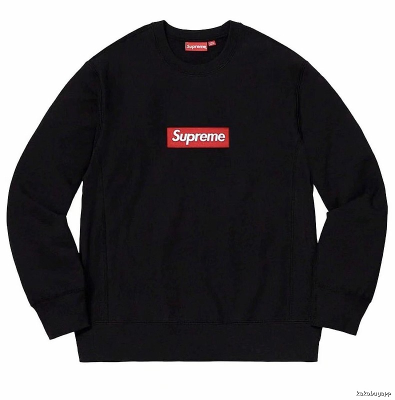 Supreme Easy Match Logo hoodie Gray Red Oversized for Everyday Use