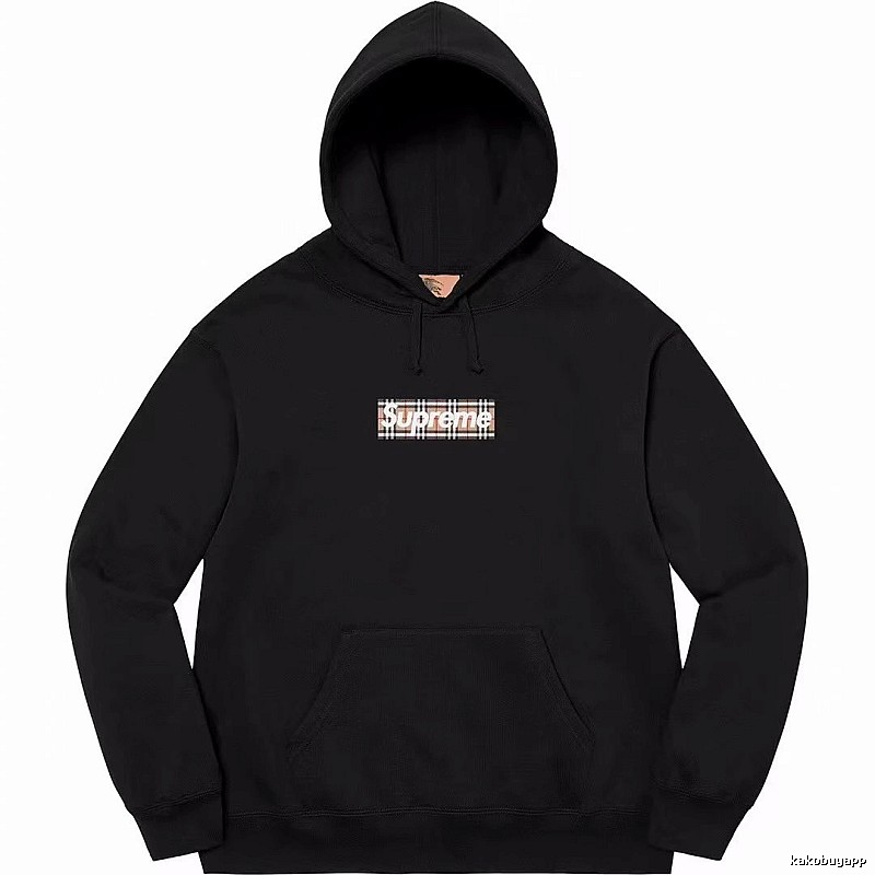 Supreme Monogram Logo hoodie Gray Red Oversized for Casual Outfits