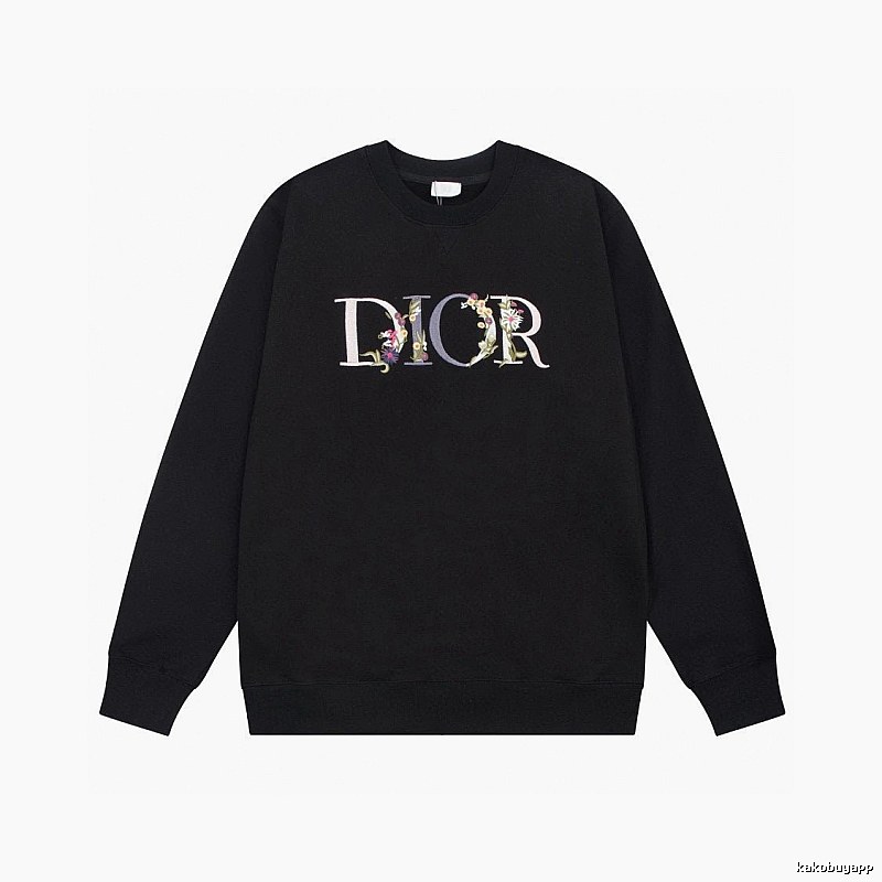 Sweatshirt by Dior with Black Sweatshirt with Dior Floral