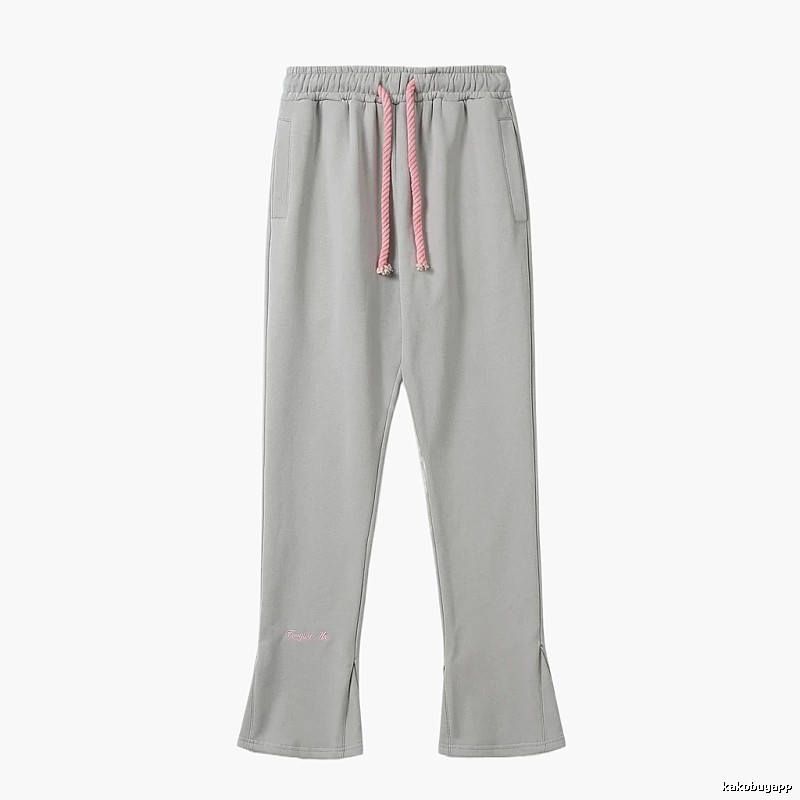 SynaWorld Casual Light Gray Long Pants