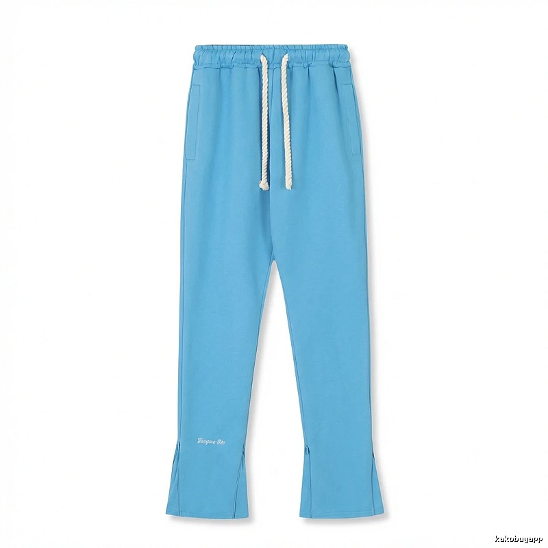 SynaWorld casual style blue sweatpants