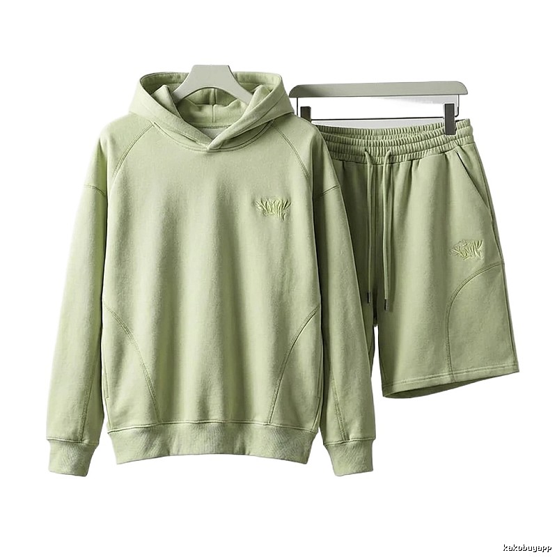 SynaWorld casual style light green suit