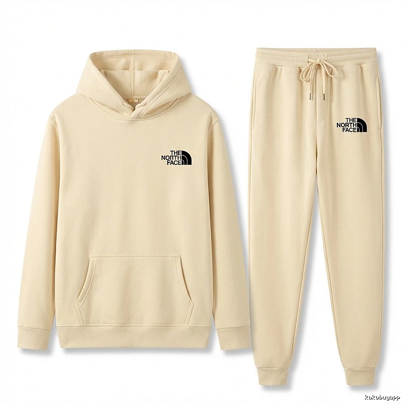 The North Face Simple Style Beige Suit