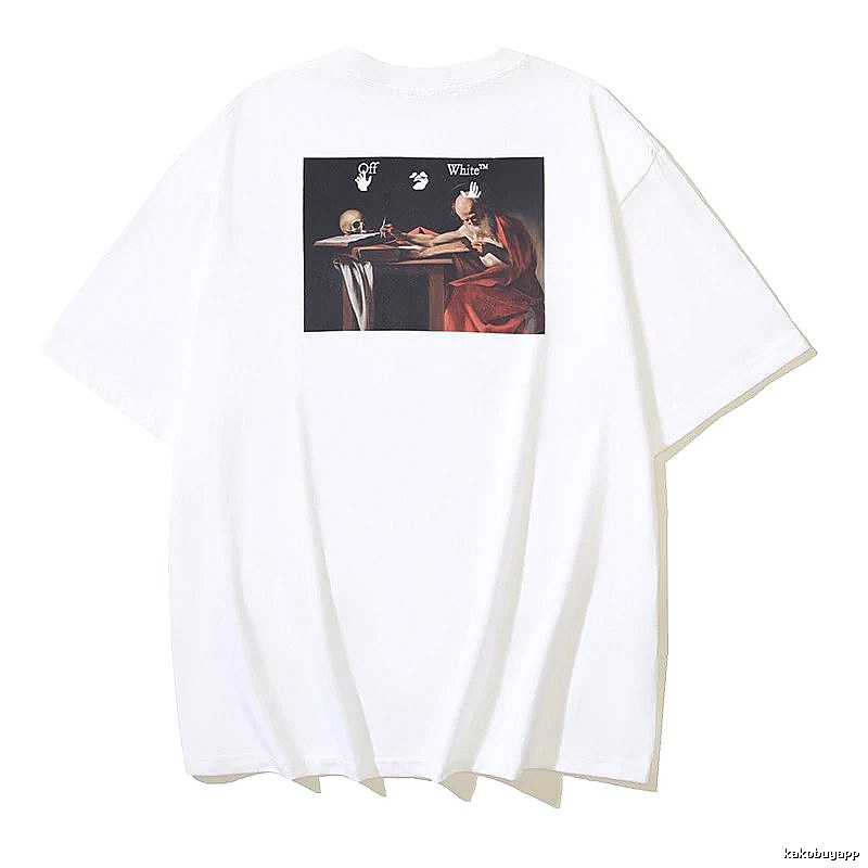 Thrasher Urban Flame logo T-shirt White Red Thrasher with Statement Pattern