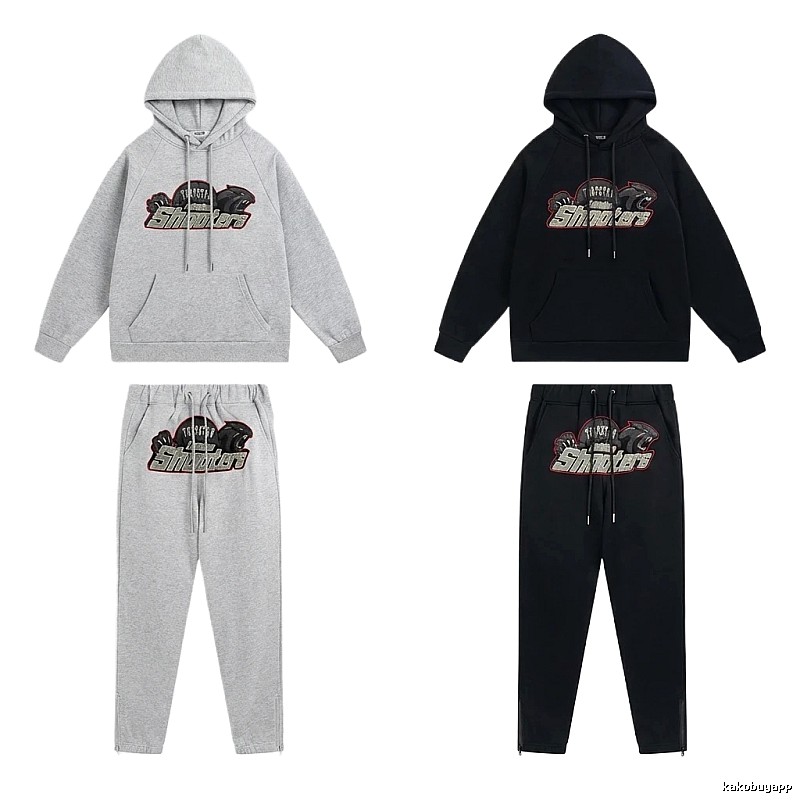 Trapstar sporty grey/black suit set