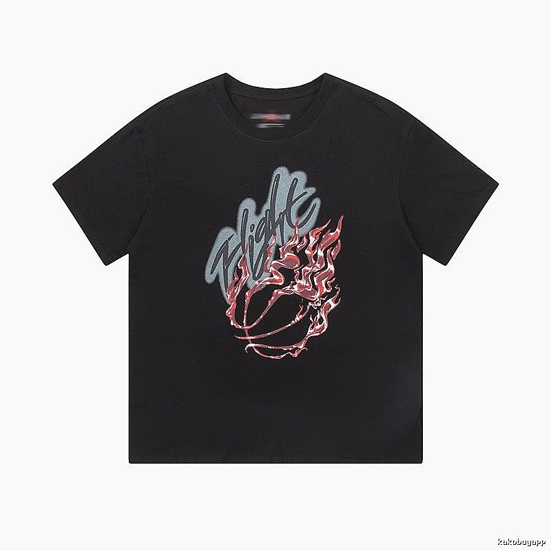 Travis Scott Gift Ready Graphic T-shirt Brown Travis Scott with Fresh Pattern
