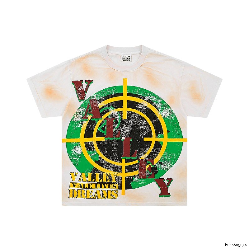 Valley Dream Street Style Tie-dye Short-sleeve T-shirt